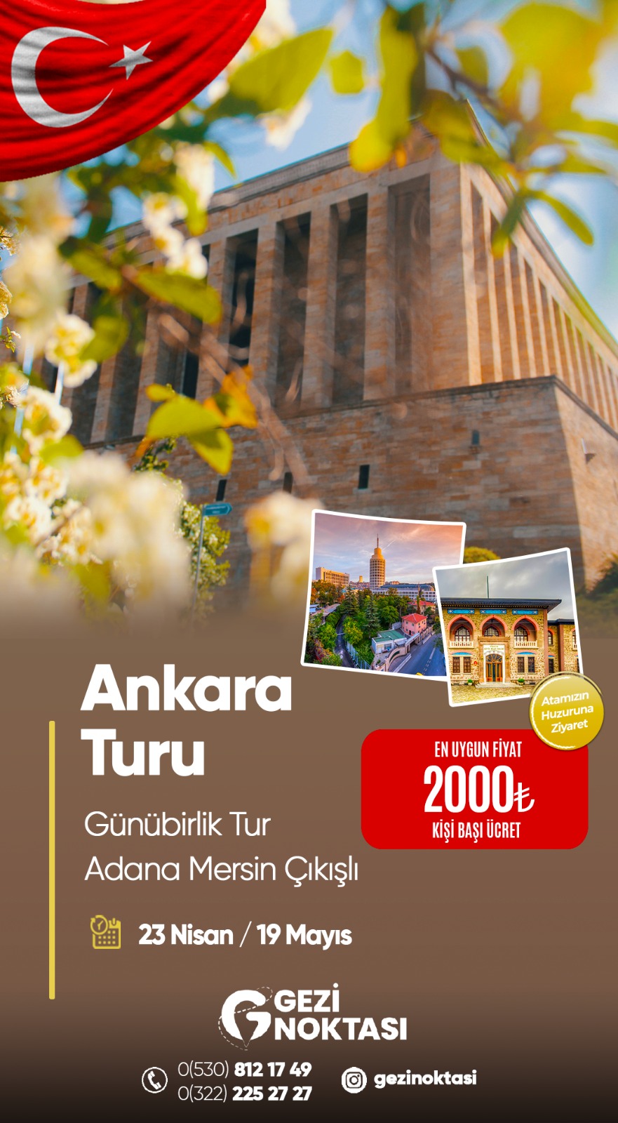 ANKARA & ANITKABİR TURU